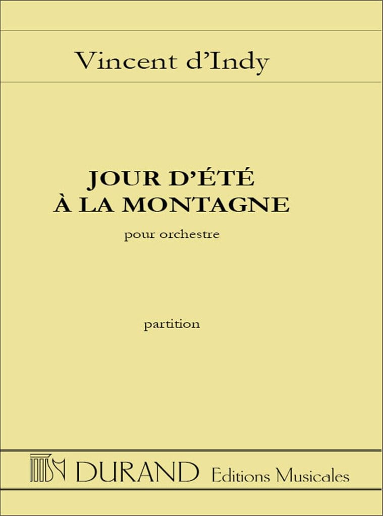 Jour D'Ete A La Montagne, Pour Orchestre